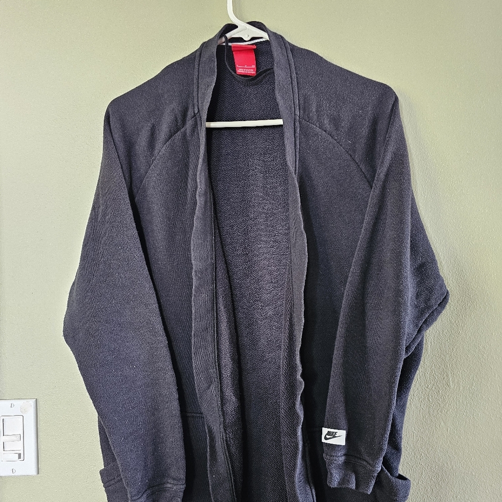 Nike Black Cardigan Sweater